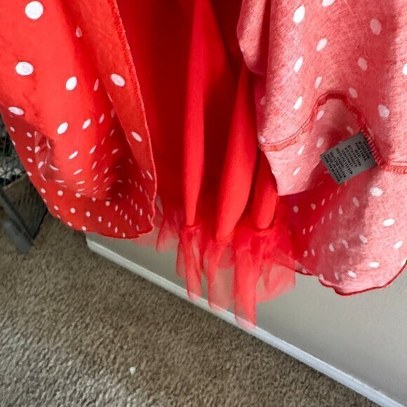 Bailey Blue Polka Dot Orange Dress ‎ Size 2X - Picture 5 of 9